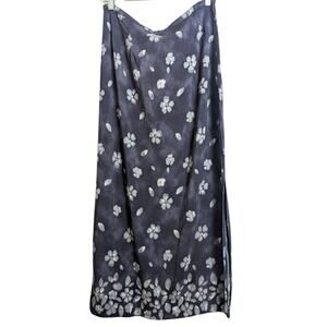 Vintage 90's Highwaisted Maxi Falling Floral Skirt Women's Size 32" Large